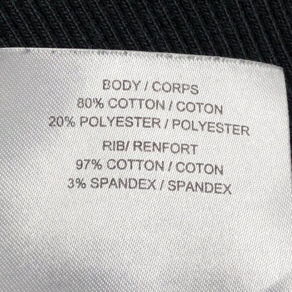 Hurley men's Black monogram logo front crewneck pullover sweater M - Picture 10 of 16